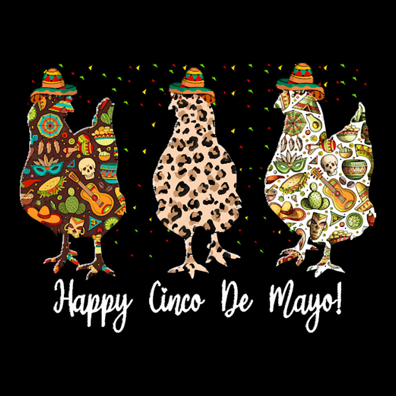 Mexican Chicken Cinco De Mayo T  Shirt Happy Cinco De Mayo Chicken Lov Men's Long Sleeve Pajama Set | Artistshot