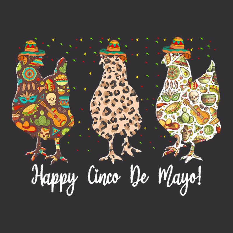 Mexican Chicken Cinco De Mayo T  Shirt Happy Cinco De Mayo Chicken Lov Vintage Hoodie And Short Set | Artistshot