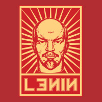 Vintage Lenin Soviet  Propaganda Ladies Fitted T-shirt | Artistshot