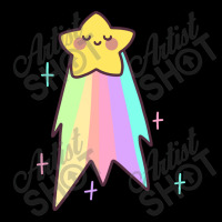 Rainbow Shooting Star V-neck Tee | Artistshot