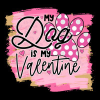 My Dog Is My Valentine T  Shirtmy Dog Is My Valentine T  Shirt V-neck Tee | Artistshot