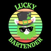 One Lucky Bartender T  Shirtone Lucky Bartender T  Shirt (1) V-neck Tee | Artistshot