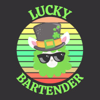 One Lucky Bartender T  Shirtone Lucky Bartender T  Shirt (1) Vintage Hoodie And Short Set | Artistshot