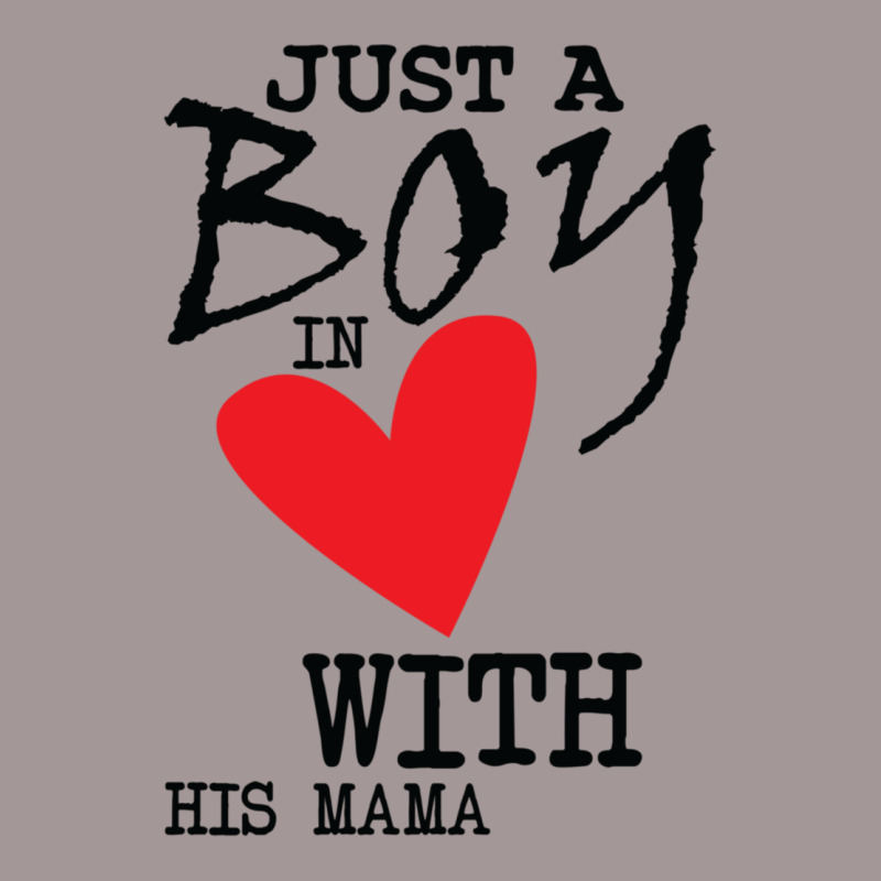 Just A Boy In Love With His Mama Vintage Hoodie | Artistshot