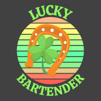 One Lucky Bartender T  Shirtone Lucky Bartender T  Shirt (2) Vintage T-shirt | Artistshot