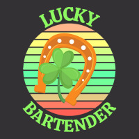 One Lucky Bartender T  Shirtone Lucky Bartender T  Shirt (2) Vintage Hoodie And Short Set | Artistshot