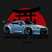 Gtr. Japanese Legend (blue) Flannel Shirt | Artistshot