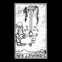 Ace Of Swords   Tarot Card   Major Arcana   Fortune Telling   Occult Zipper Hoodie | Artistshot