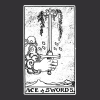 Ace Of Swords   Tarot Card   Major Arcana   Fortune Telling   Occult Vintage Hoodie And Short Set | Artistshot