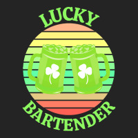 One Lucky Bartender T  Shirtone Lucky Bartender T  Shirt (5) 3/4 Sleeve Shirt | Artistshot