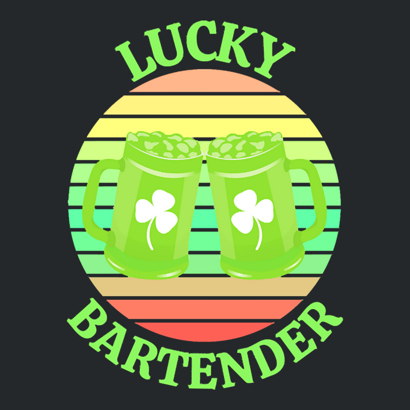 One Lucky Bartender T  Shirtone Lucky Bartender T  Shirt (5) Crewneck Sweatshirt | Artistshot