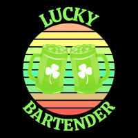 One Lucky Bartender T  Shirtone Lucky Bartender T  Shirt (5) Men's 3/4 Sleeve Pajama Set | Artistshot