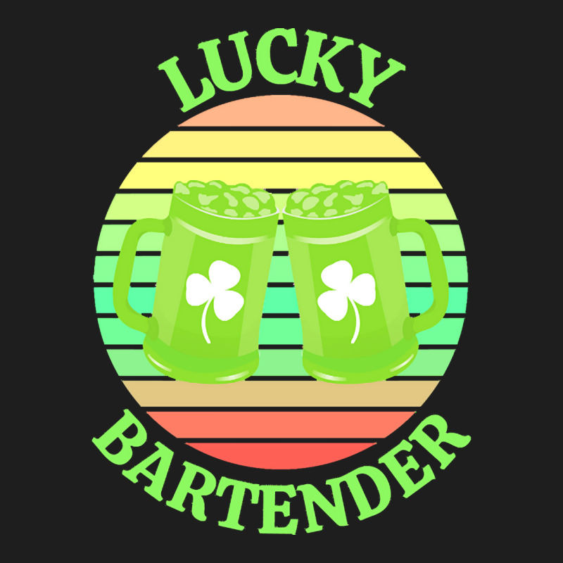 One Lucky Bartender T  Shirtone Lucky Bartender T  Shirt (5) Classic T-shirt | Artistshot