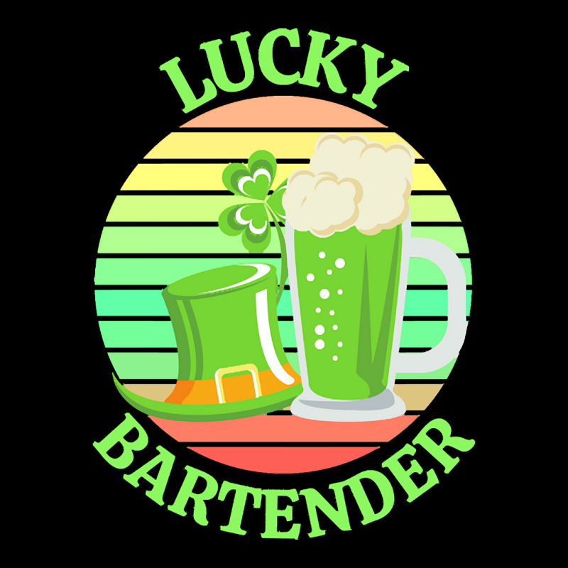 One Lucky Bartender T  Shirtone Lucky Bartender T  Shirt (6) Fleece Short | Artistshot