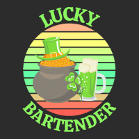 One Lucky Bartender T  Shirtone Lucky Bartender T  Shirt Exclusive T-shirt | Artistshot