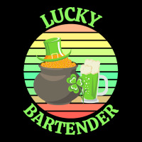 One Lucky Bartender T  Shirtone Lucky Bartender T  Shirt Lightweight Hoodie | Artistshot