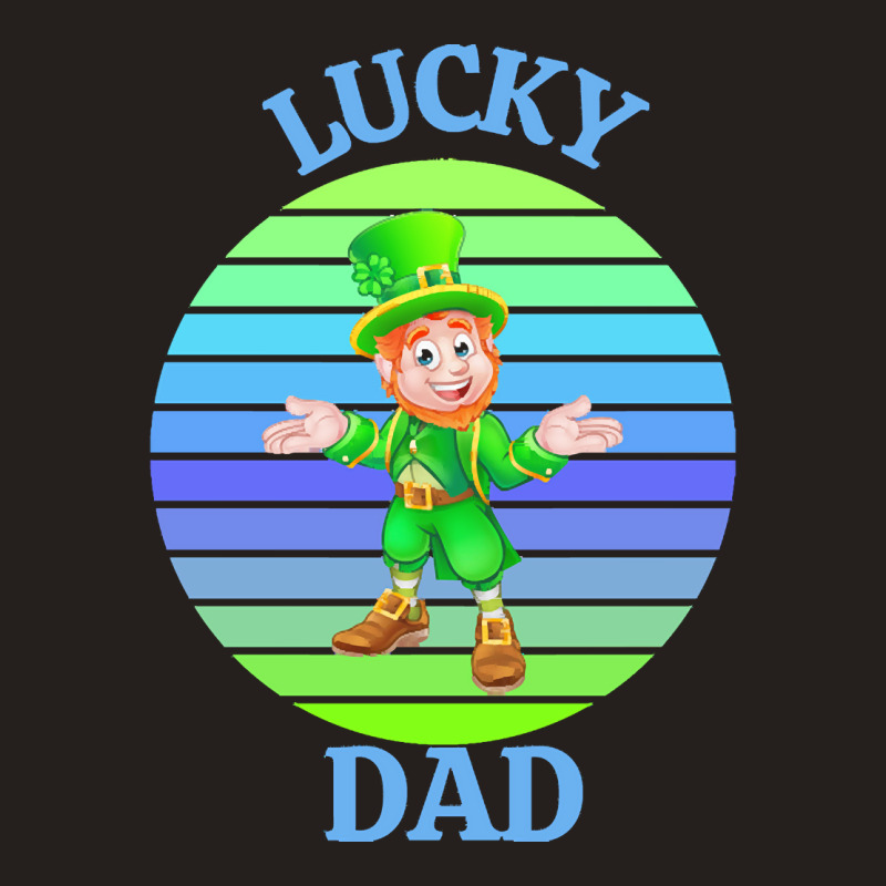 One Lucky Dad T  Shirtone Lucky Dad T  Shirt (1) Tank Top | Artistshot