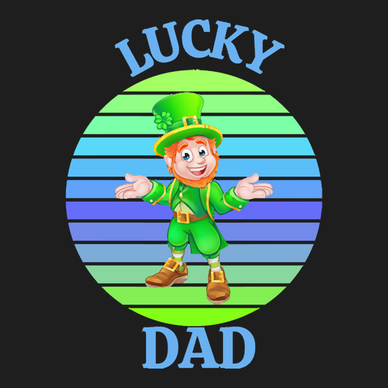 One Lucky Dad T  Shirtone Lucky Dad T  Shirt (1) Classic T-shirt | Artistshot