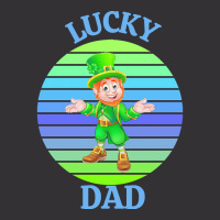 One Lucky Dad T  Shirtone Lucky Dad T  Shirt (1) Vintage Hoodie | Artistshot