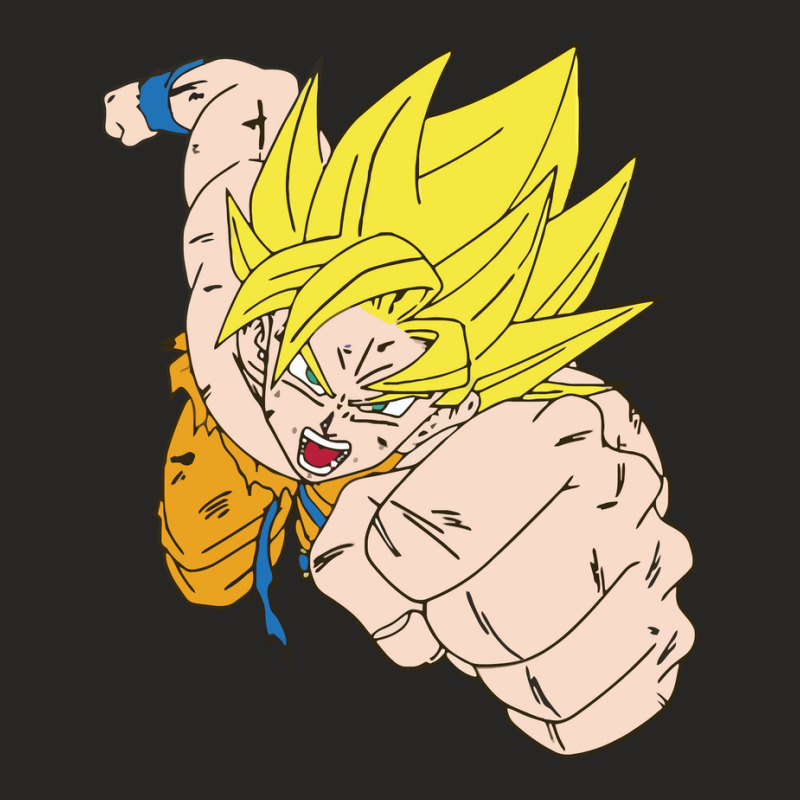 Son Goku Ladies Fitted T-Shirt by Santika | Artistshot