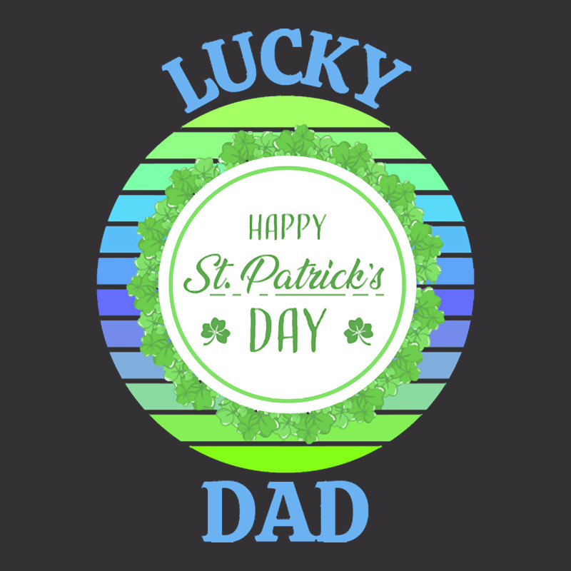 One Lucky Dad T  Shirtone Lucky Dad T  Shirt (4) Vintage Hoodie And Short Set | Artistshot