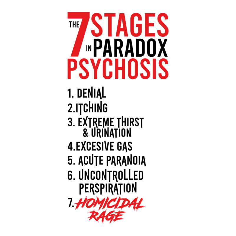 Umbrella Academy 2 The 7 Stages In Paradox Psychosis (white) Maternity Scoop Neck T-shirt by henkeltohmas9 | Artistshot