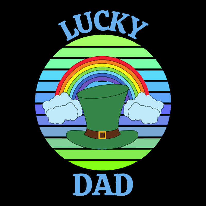 One Lucky Dad T  Shirtone Lucky Dad T  Shirt (5) V-neck Tee | Artistshot