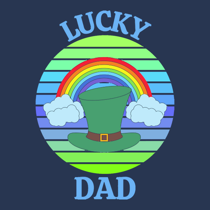 One Lucky Dad T  Shirtone Lucky Dad T  Shirt (5) Men Denim Jacket | Artistshot