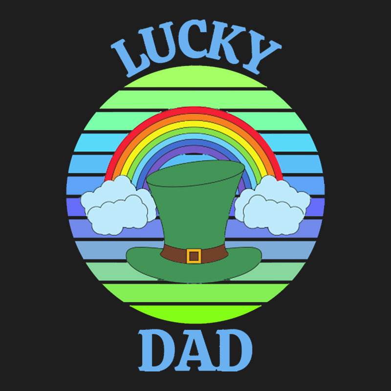 One Lucky Dad T  Shirtone Lucky Dad T  Shirt (5) Classic T-shirt | Artistshot