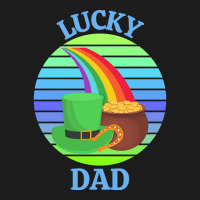 One Lucky Dad T  Shirtone Lucky Dad T  Shirt (7) Hoodie & Jogger Set | Artistshot