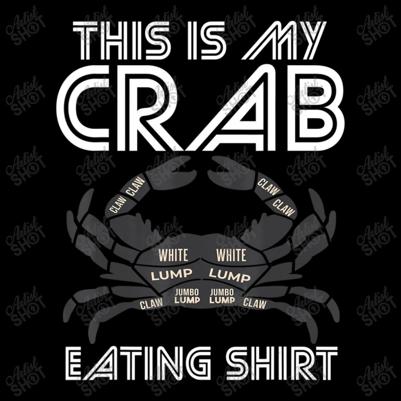 Crab Eating Seafood Butcher Crawfish Lobster Adjustable Cap | Artistshot