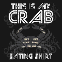 Crab Eating Seafood Butcher Crawfish Lobster Flannel Shirt | Artistshot