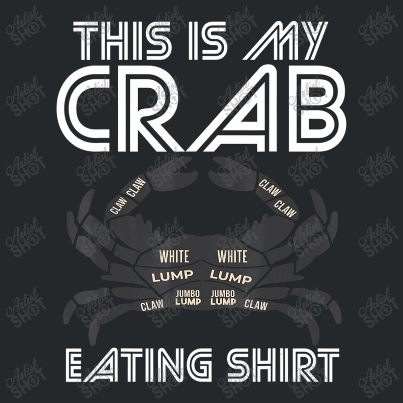 Crab Eating Seafood Butcher Crawfish Lobster Crewneck Sweatshirt | Artistshot