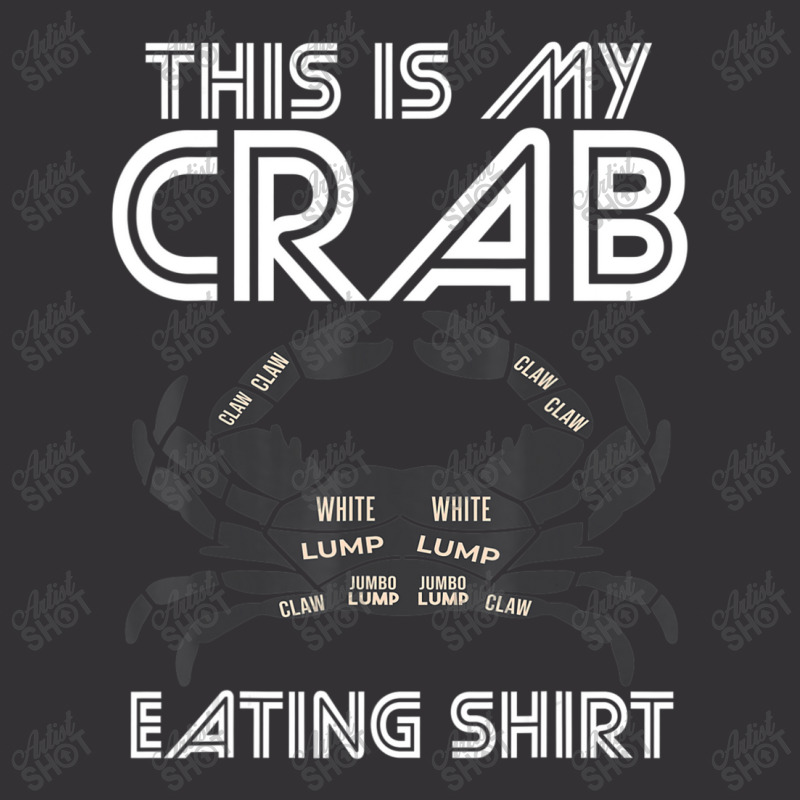 Crab Eating Seafood Butcher Crawfish Lobster Vintage Short | Artistshot