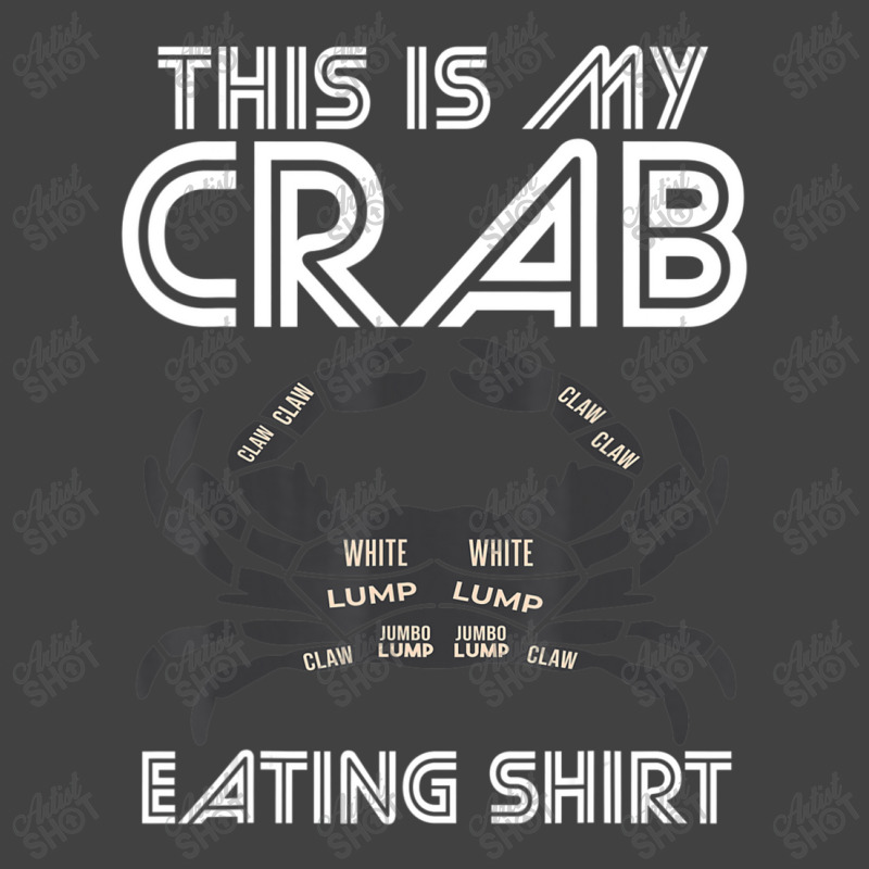 Crab Eating Seafood Butcher Crawfish Lobster Vintage T-shirt | Artistshot