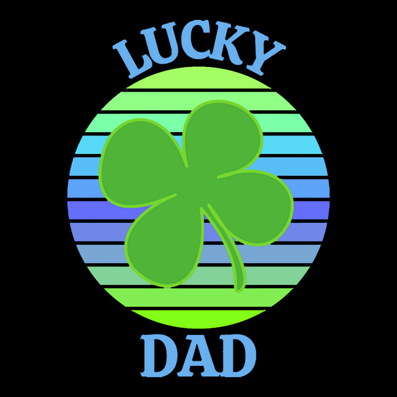 One Lucky Dad T  Shirtone Lucky Dad T  Shirt (8) Fleece Short | Artistshot