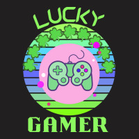 One Lucky Gamer T  Shirtone Lucky Gamer T  Shirt (1) T-shirt | Artistshot