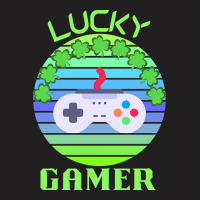 One Lucky Gamer T  Shirtone Lucky Gamer T  Shirt (2) T-shirt | Artistshot