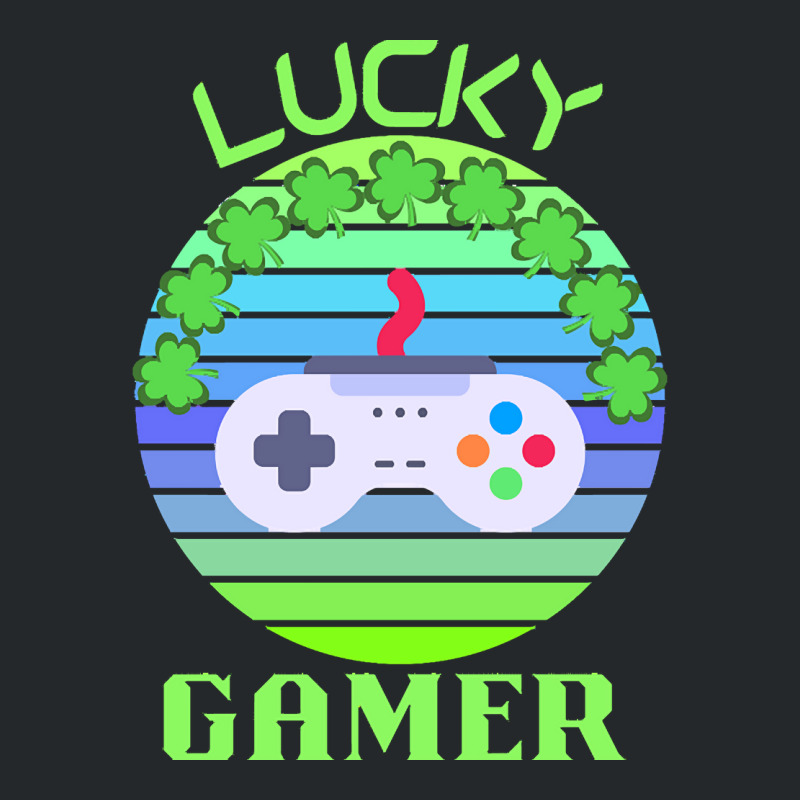 One Lucky Gamer T  Shirtone Lucky Gamer T  Shirt (2) Crewneck Sweatshirt | Artistshot