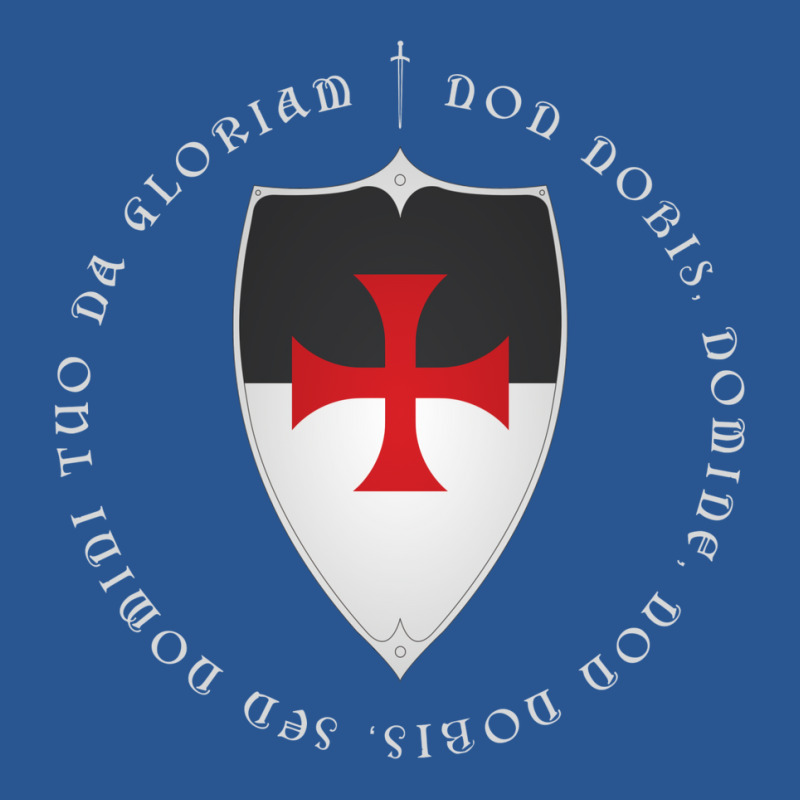 Knights Templar Crusader Motto And Cross T-shirt | Artistshot