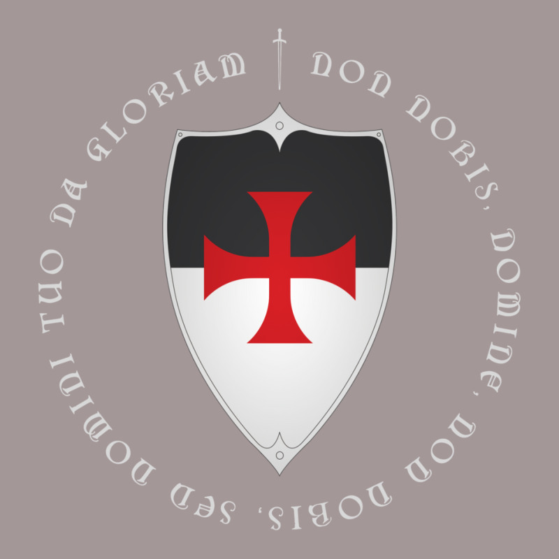 Knights Templar Crusader Motto And Cross Vintage Short | Artistshot