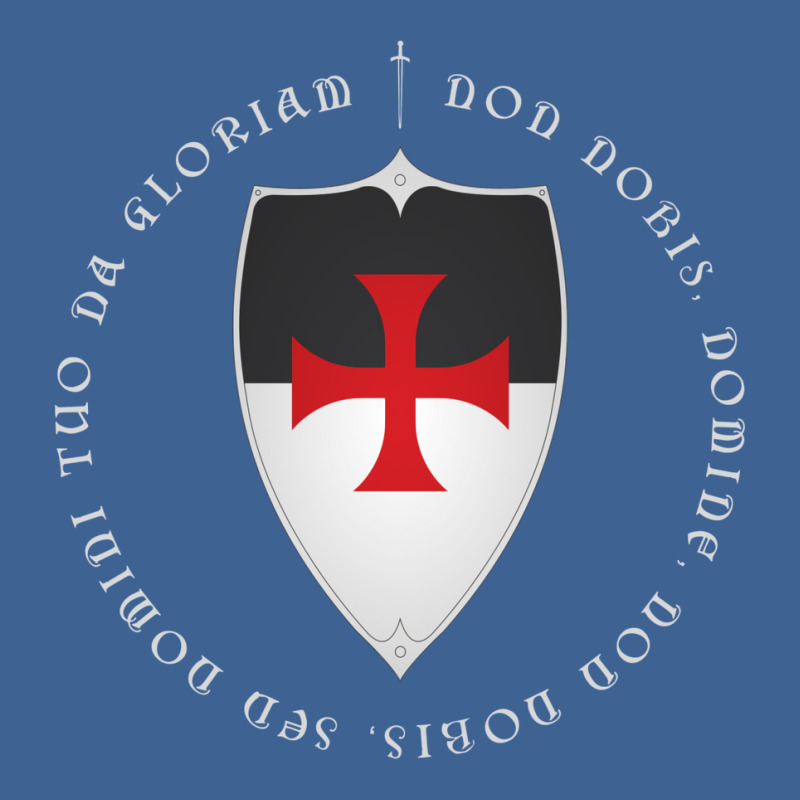 Knights Templar Crusader Motto And Cross Men's Polo Shirt | Artistshot