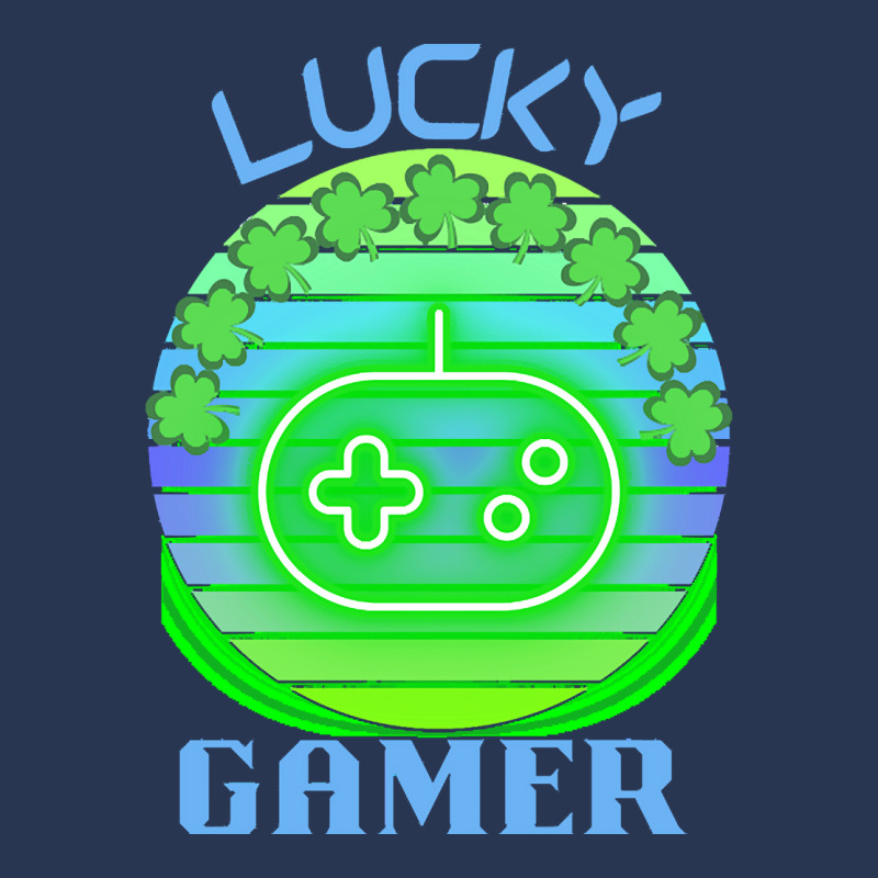 One Lucky Gamer T  Shirtone Lucky Gamer T  Shirt (4) Men Denim Jacket | Artistshot