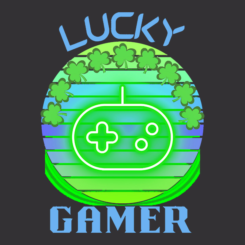 One Lucky Gamer T  Shirtone Lucky Gamer T  Shirt (4) Vintage Short | Artistshot