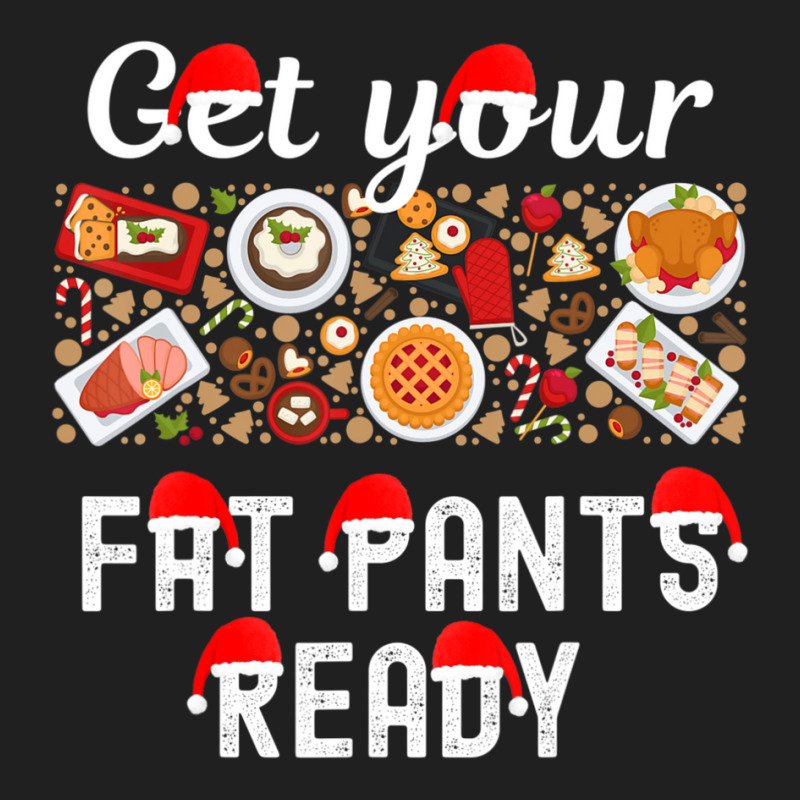 Christmas Get Your Fat Pants Ready Xmas Dinner Food Table Ladies Polo Shirt by tiennguyen | Artistshot