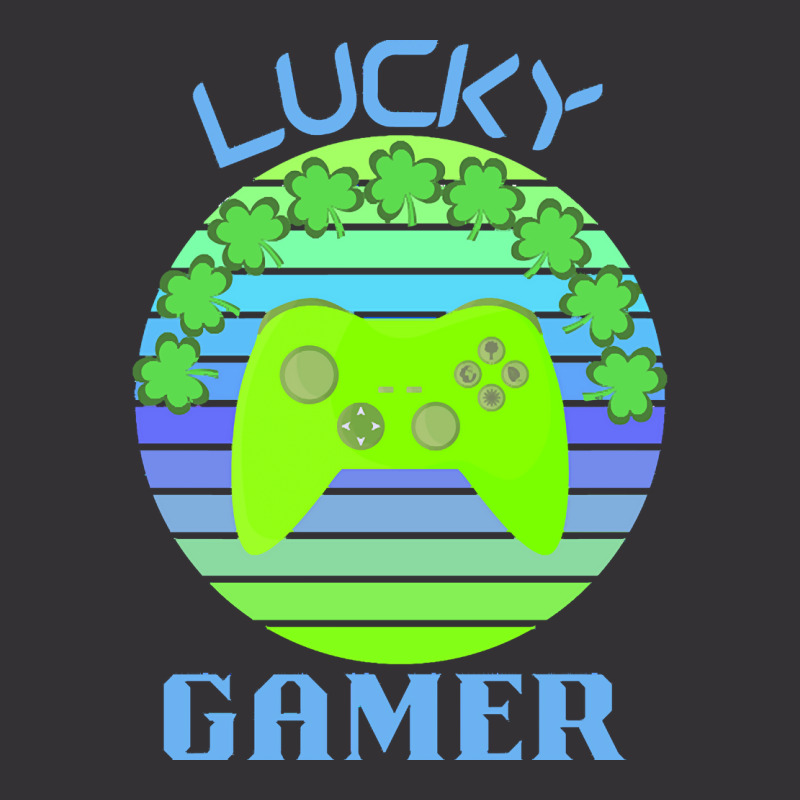 One Lucky Gamer T  Shirtone Lucky Gamer T  Shirt (5) Vintage Hoodie And Short Set | Artistshot