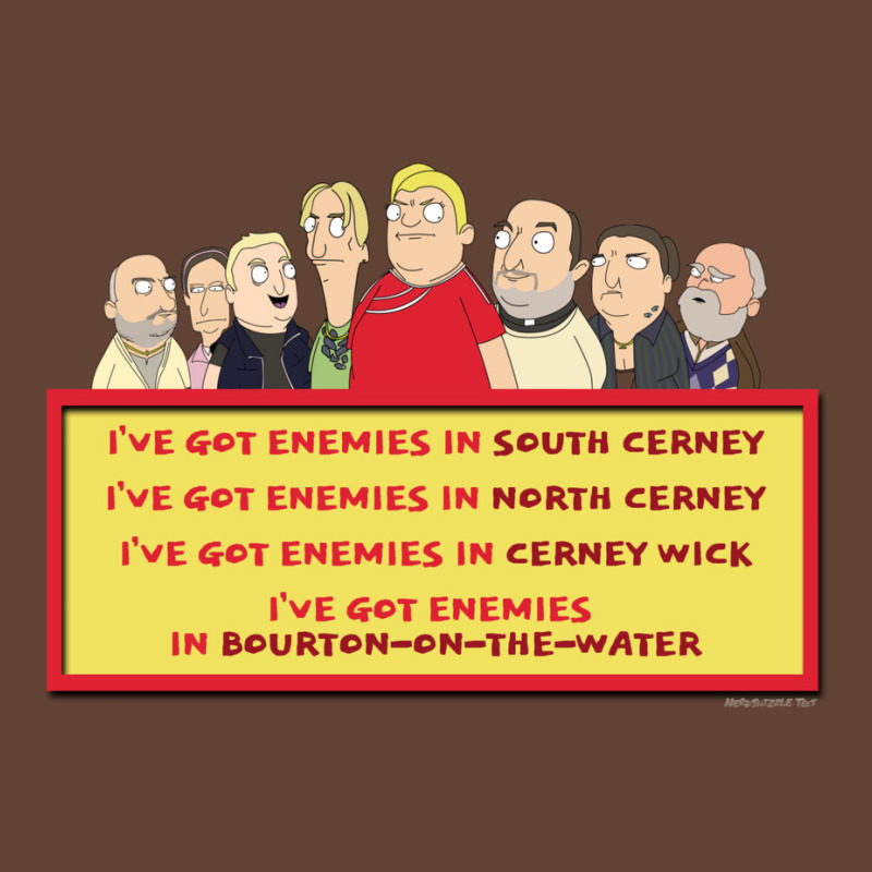 Enemies In South Cerney T-shirt | Artistshot