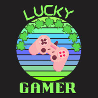 One Lucky Gamer T  Shirtone Lucky Gamer T  Shirt (6) T-shirt | Artistshot