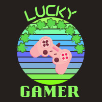 One Lucky Gamer T  Shirtone Lucky Gamer T  Shirt (6) Tank Top | Artistshot