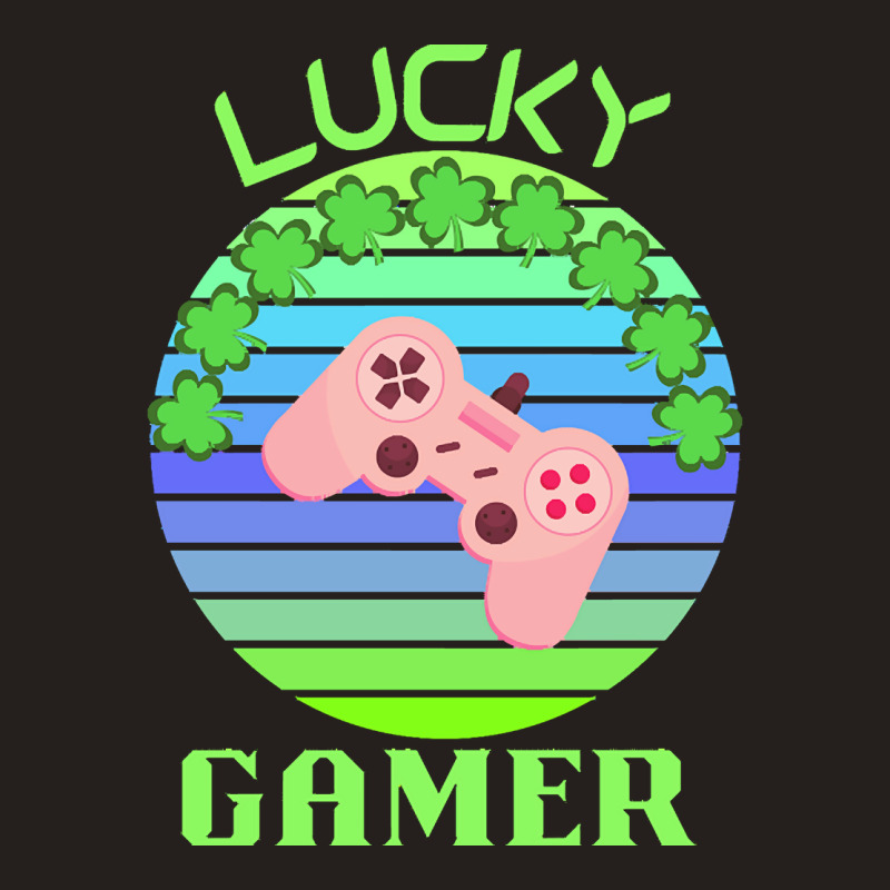 One Lucky Gamer T  Shirtone Lucky Gamer T  Shirt (6) Tank Top | Artistshot